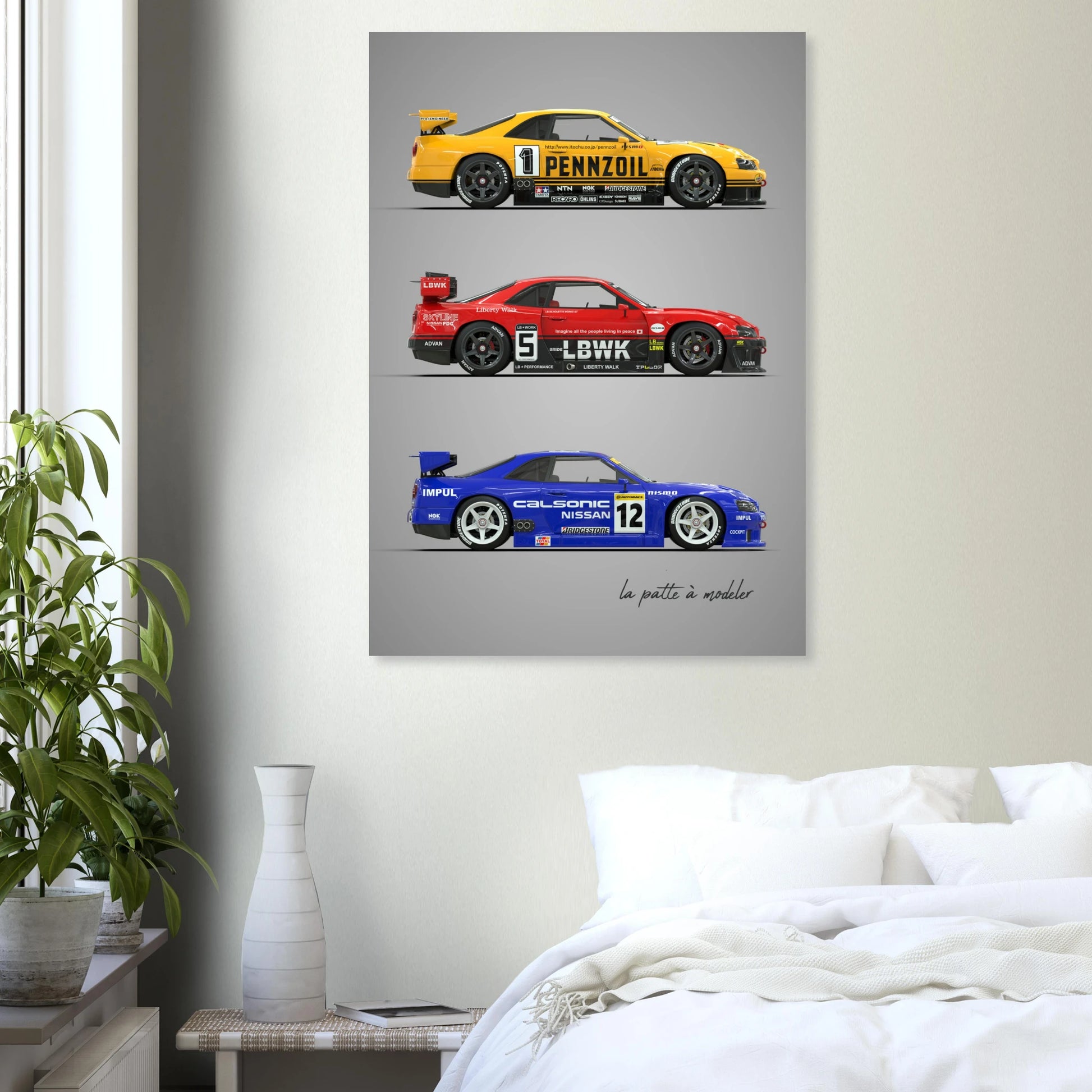 art, poster, aluminium print, wall art, automotive, gift, blueprint, car enthusiast, vintage car, classic car, motorcycle, race car, rally car, home decor