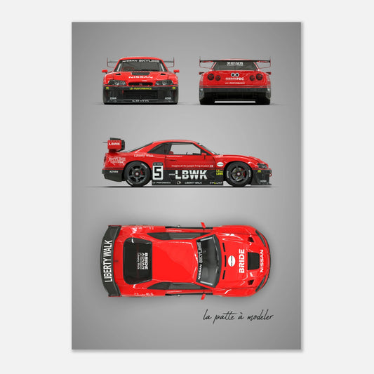 art, poster, aluminium print, wall art, automotive, gift, blueprint, car enthusiast, vintage car, classic car, motorcycle, race car, rally car, home decor