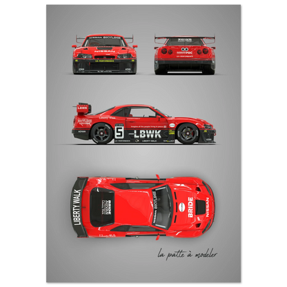 art, poster, aluminium print, wall art, automotive, gift, blueprint, car enthusiast, vintage car, classic car, motorcycle, race car, rally car, home decor