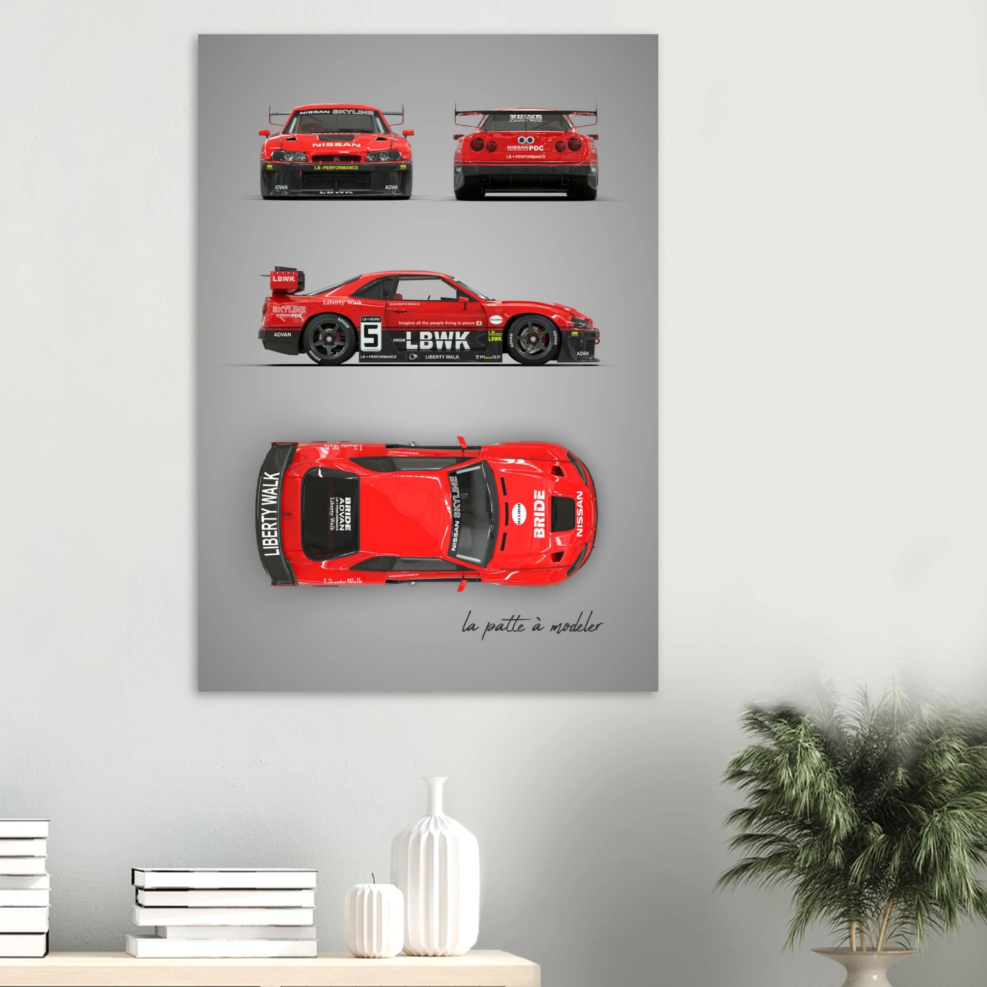 art, poster, aluminium print, wall art, automotive, gift, blueprint, car enthusiast, vintage car, classic car, motorcycle, race car, rally car, home decor