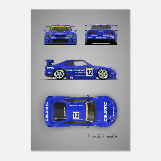 art, poster, aluminium print, wall art, automotive, gift, blueprint, car enthusiast, vintage car, classic car, motorcycle, race car, rally car, home decor
