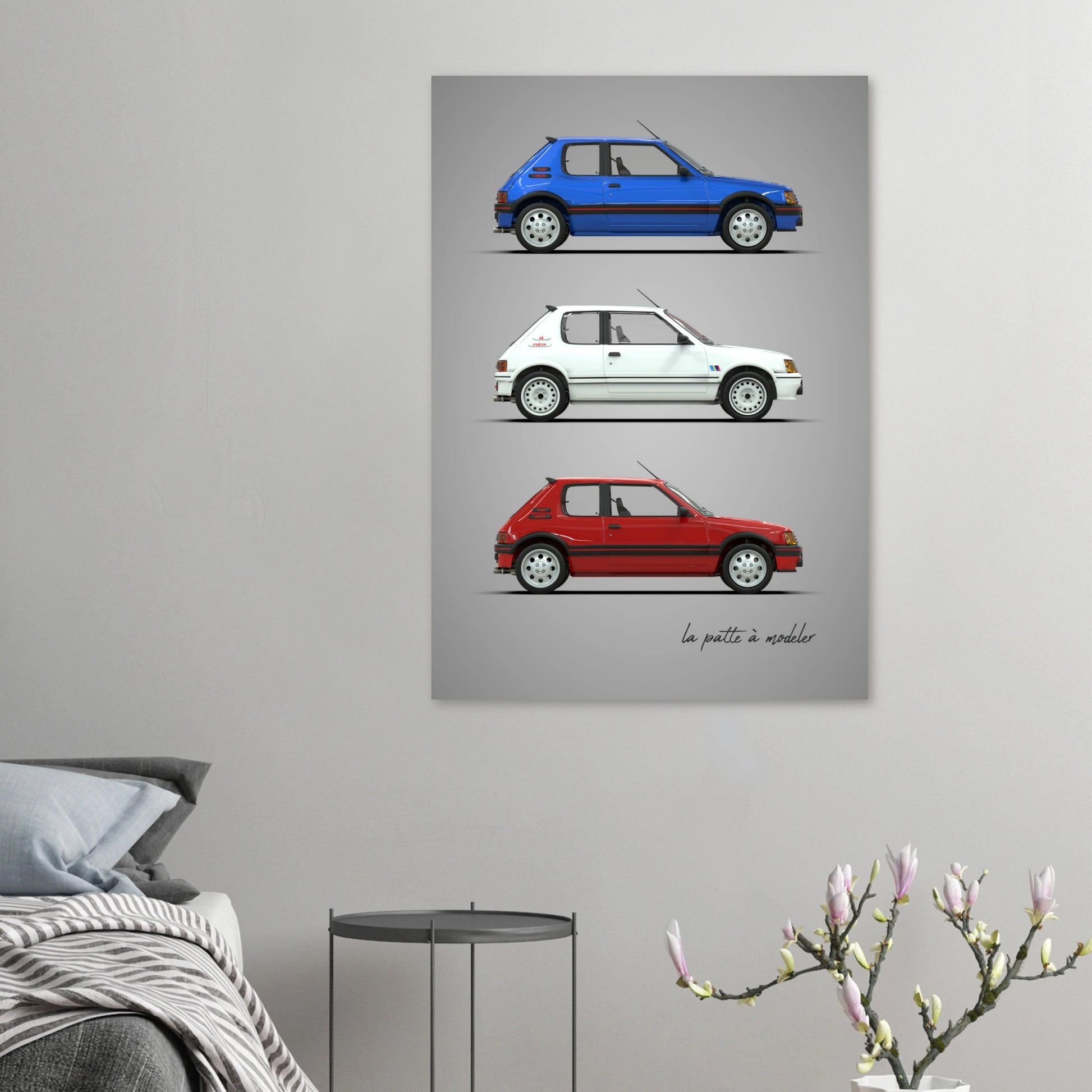 art, poster, aluminium print, wall art, automotive, gift, blueprint, car enthusiast, vintage car, classic car, motorcycle, race car, rally car, home decor