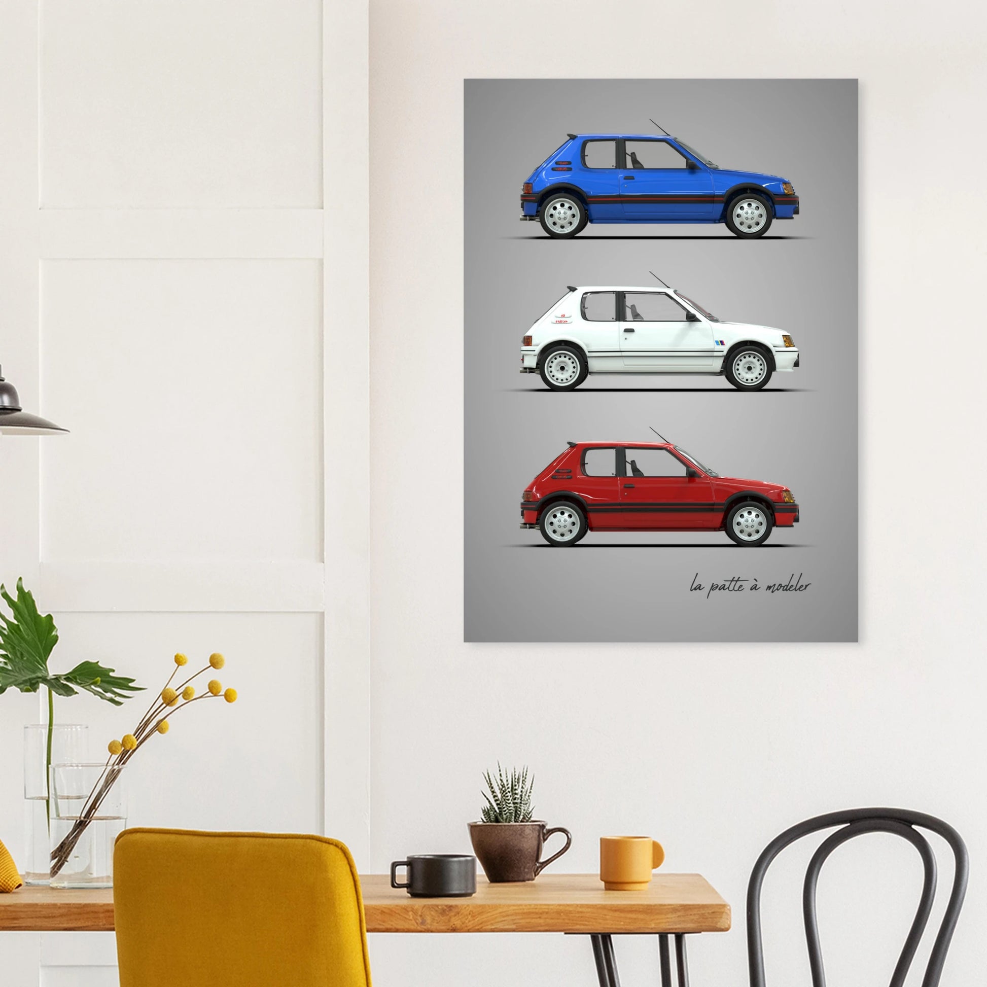 art, poster, aluminium print, wall art, automotive, gift, blueprint, car enthusiast, vintage car, classic car, motorcycle, race car, rally car, home decor