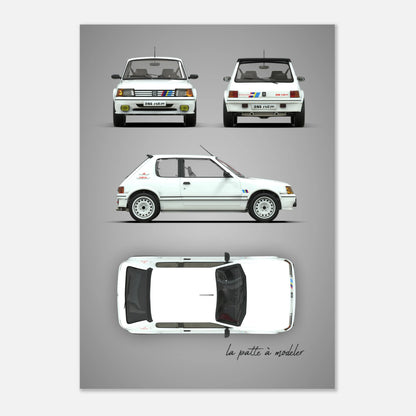 art, poster, aluminium print, wall art, automotive, gift, blueprint, car enthusiast, vintage car, classic car, motorcycle, race car, rally car, home decor
