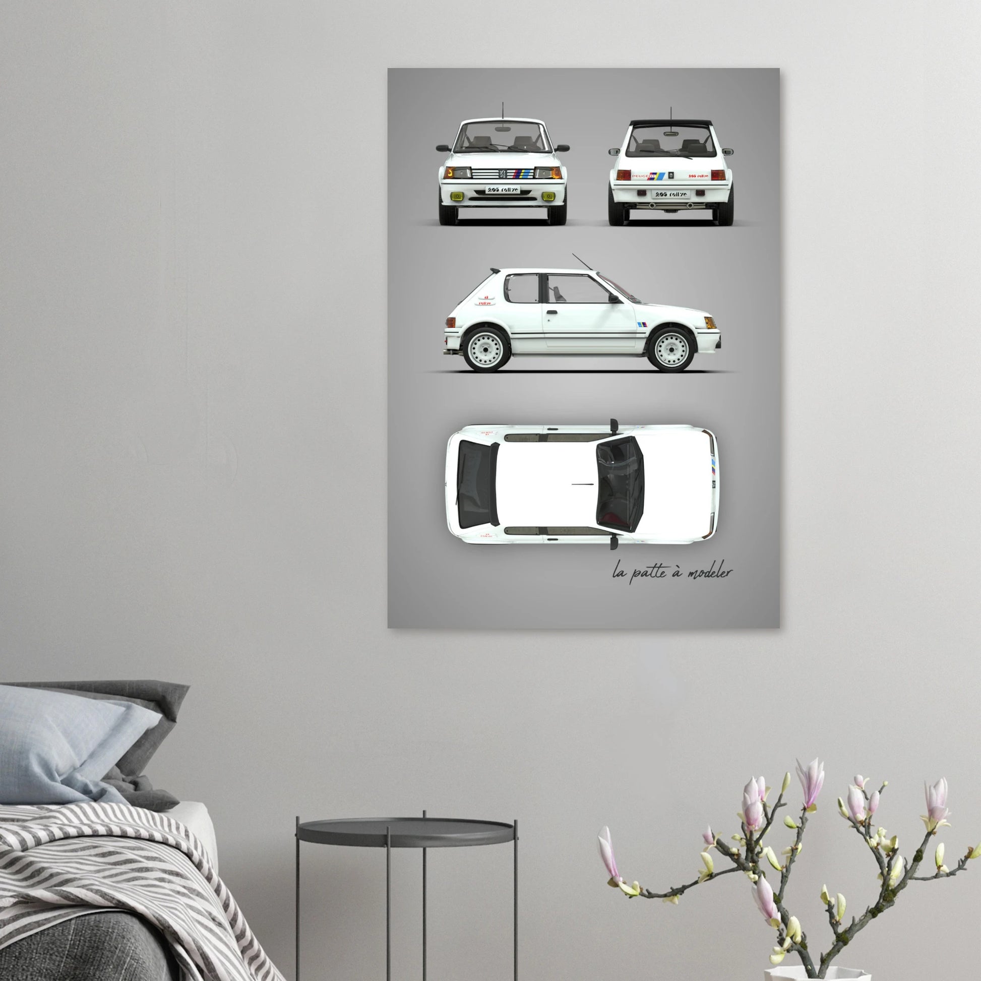 art, poster, aluminium print, wall art, automotive, gift, blueprint, car enthusiast, vintage car, classic car, motorcycle, race car, rally car, home decor