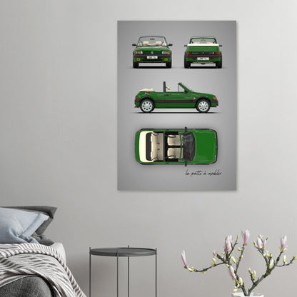 art, poster, aluminium print, wall art, automotive, gift, blueprint, car enthusiast, vintage car, classic car, motorcycle, race car, rally car, home decor
