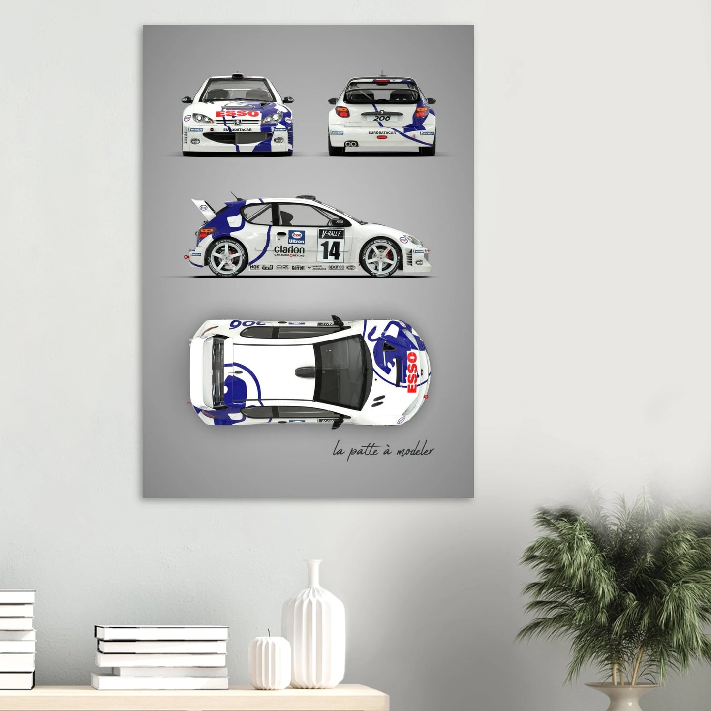 art, poster, aluminium print, wall art, automotive, gift, blueprint, car enthusiast, vintage car, classic car, motorcycle, race car, rally car, home decor