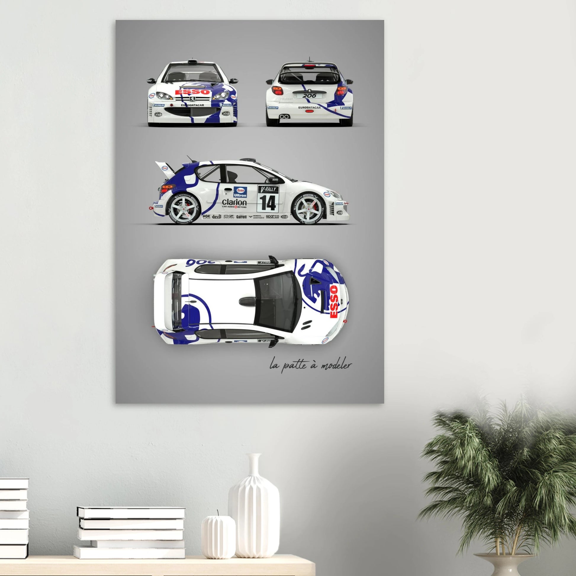 art, poster, aluminium print, wall art, automotive, gift, blueprint, car enthusiast, vintage car, classic car, motorcycle, race car, rally car, home decor