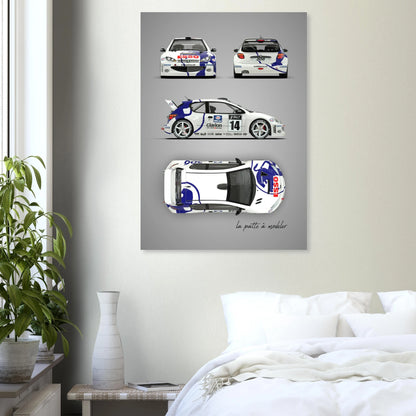 art, poster, aluminium print, wall art, automotive, gift, blueprint, car enthusiast, vintage car, classic car, motorcycle, race car, rally car, home decor