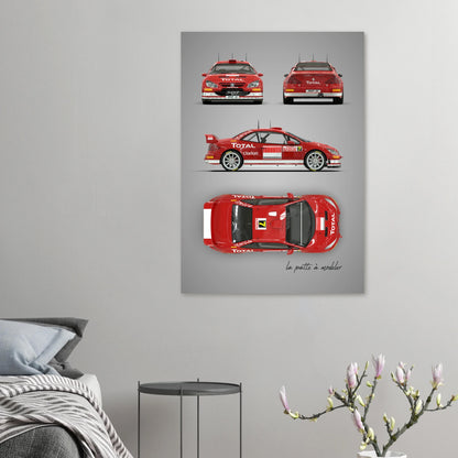 art, poster, aluminium print, wall art, automotive, gift, blueprint, car enthusiast, vintage car, classic car, motorcycle, race car, rally car, home decor