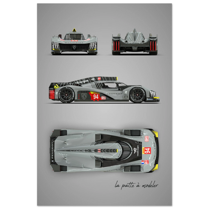 art, poster, aluminium print, wall art, automotive, gift, blueprint, car enthusiast, vintage car, classic car, motorcycle, race car, rally car, home decor