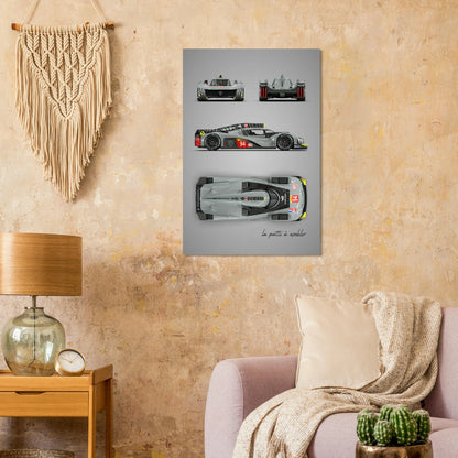 art, poster, aluminium print, wall art, automotive, gift, blueprint, car enthusiast, vintage car, classic car, motorcycle, race car, rally car, home decor