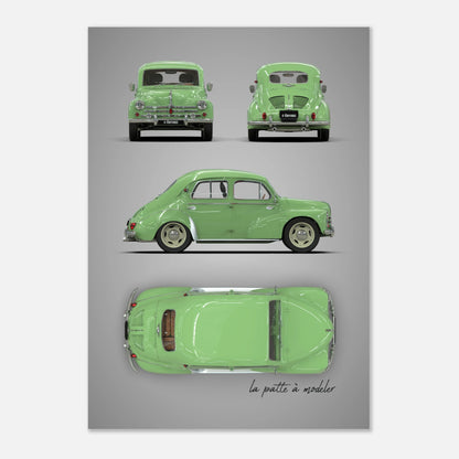 art, poster, aluminium print, wall art, automotive, gift, blueprint, car enthusiast, vintage car, classic car, motorcycle, race car, rally car, home decor