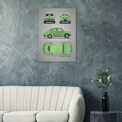 art, poster, aluminium print, wall art, automotive, gift, blueprint, car enthusiast, vintage car, classic car, motorcycle, race car, rally car, home decor