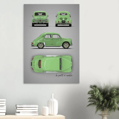 art, poster, aluminium print, wall art, automotive, gift, blueprint, car enthusiast, vintage car, classic car, motorcycle, race car, rally car, home decor
