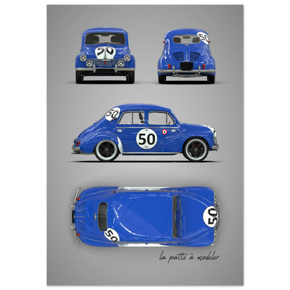 art, poster, aluminium print, wall art, automotive, gift, blueprint, car enthusiast, vintage car, classic car, motorcycle, race car, rally car, home decor