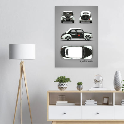 art, poster, aluminium print, wall art, automotive, gift, blueprint, car enthusiast, vintage car, classic car, motorcycle, race car, rally car, home decor