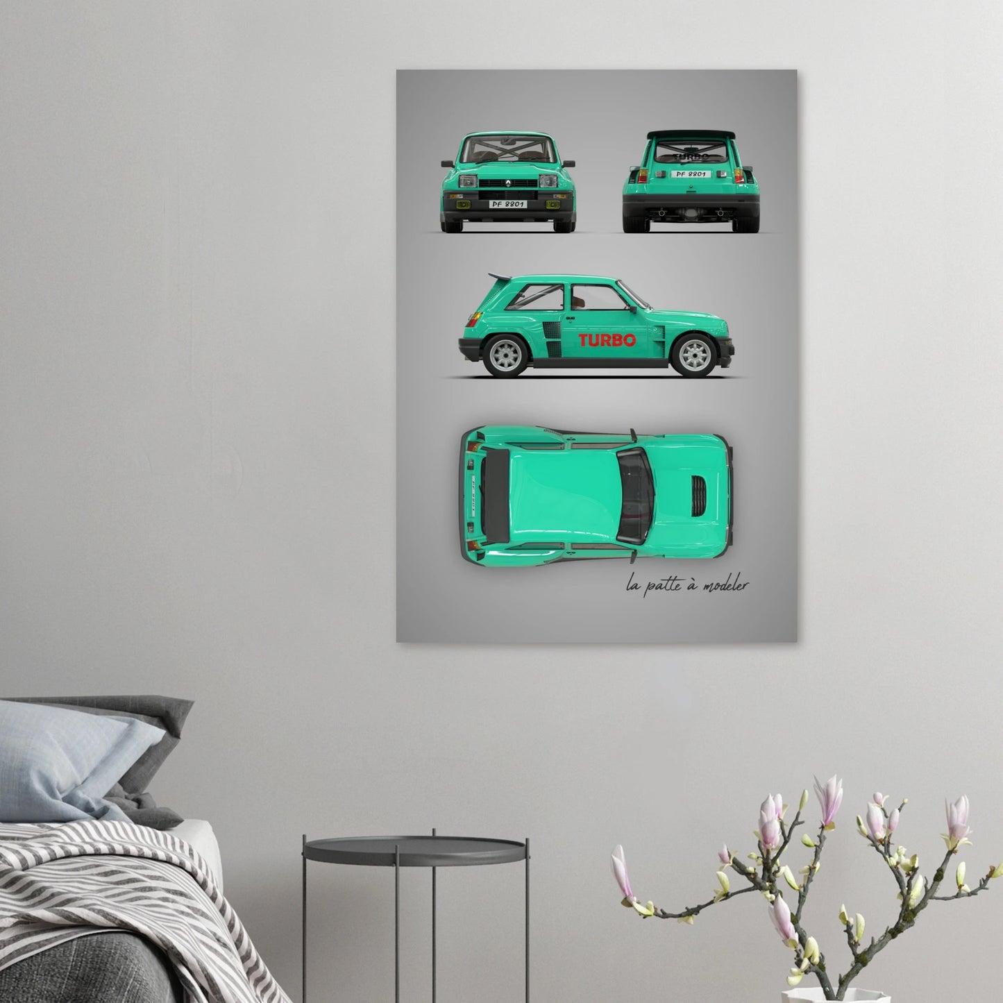 art, poster, aluminium print, wall art, automotive, gift, blueprint, car enthusiast, vintage car, classic car, motorcycle, race car, rally car, home decor