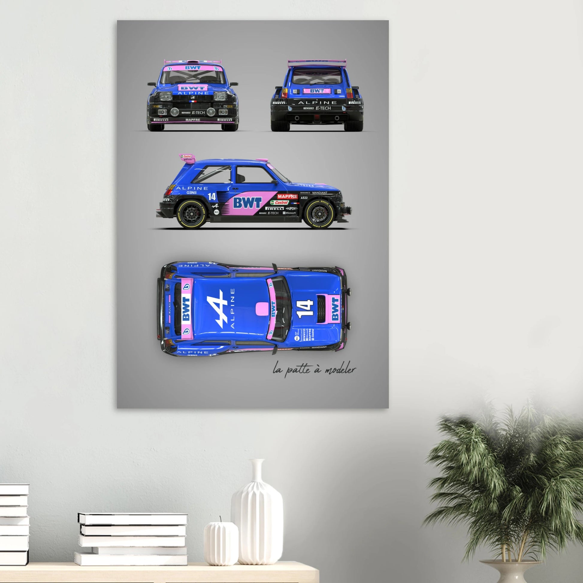 art, poster, aluminium print, wall art, automotive, gift, blueprint, car enthusiast, vintage car, classic car, motorcycle, race car, rally car, home decor
