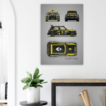 art, poster, aluminium print, wall art, automotive, gift, blueprint, car enthusiast, vintage car, classic car, motorcycle, race car, rally car, home decor