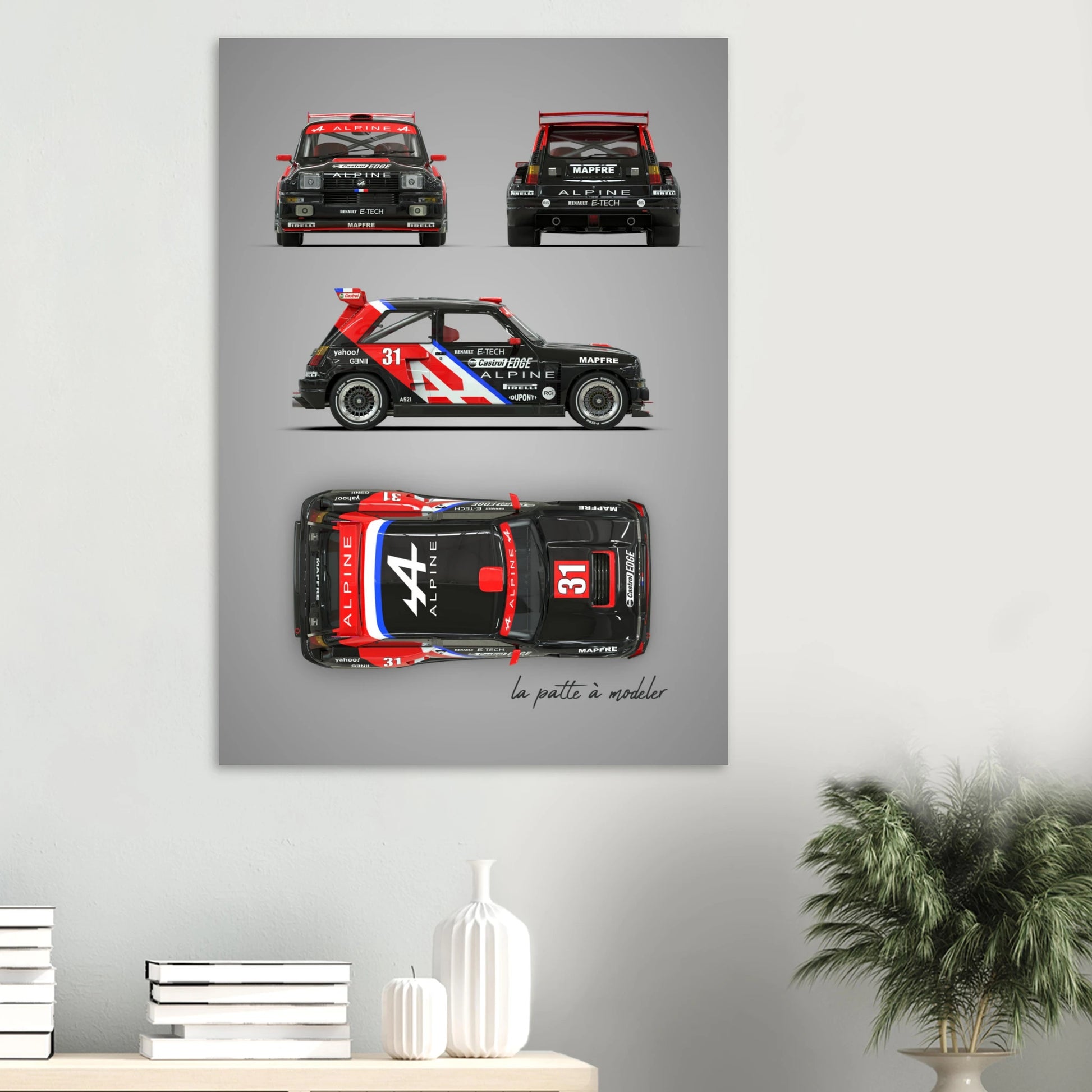 art, poster, aluminium print, wall art, automotive, gift, blueprint, car enthusiast, vintage car, classic car, motorcycle, race car, rally car, home decor
