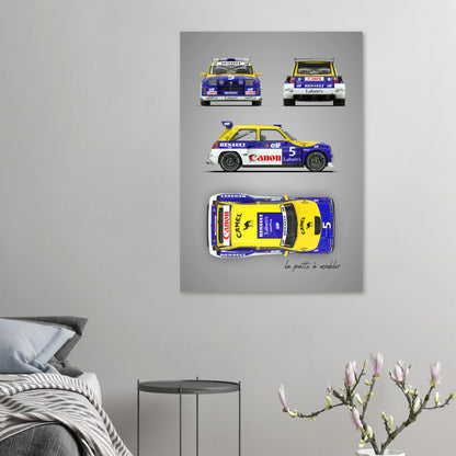 art, poster, aluminium print, wall art, automotive, gift, blueprint, car enthusiast, vintage car, classic car, motorcycle, race car, rally car, home decor