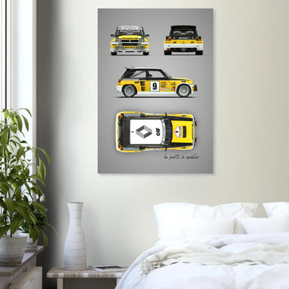 art, poster, aluminium print, wall art, automotive, gift, blueprint, car enthusiast, vintage car, classic car, motorcycle, race car, rally car, home decor