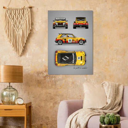 art, poster, aluminium print, wall art, automotive, gift, blueprint, car enthusiast, vintage car, classic car, motorcycle, race car, rally car, home decor