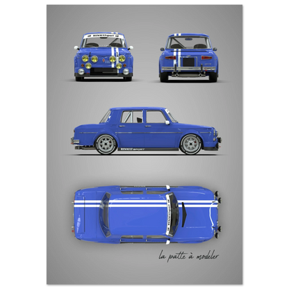 art, poster, aluminium print, wall art, automotive, gift, blueprint, car enthusiast, vintage car, classic car, motorcycle, race car, rally car, home decor