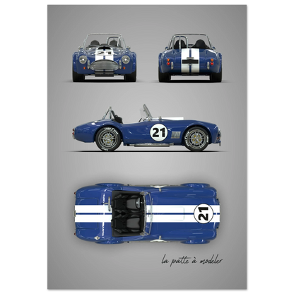 art, poster, aluminium print, wall art, automotive, gift, blueprint, car enthusiast, vintage car, classic car, motorcycle, race car, rally car, home decor
