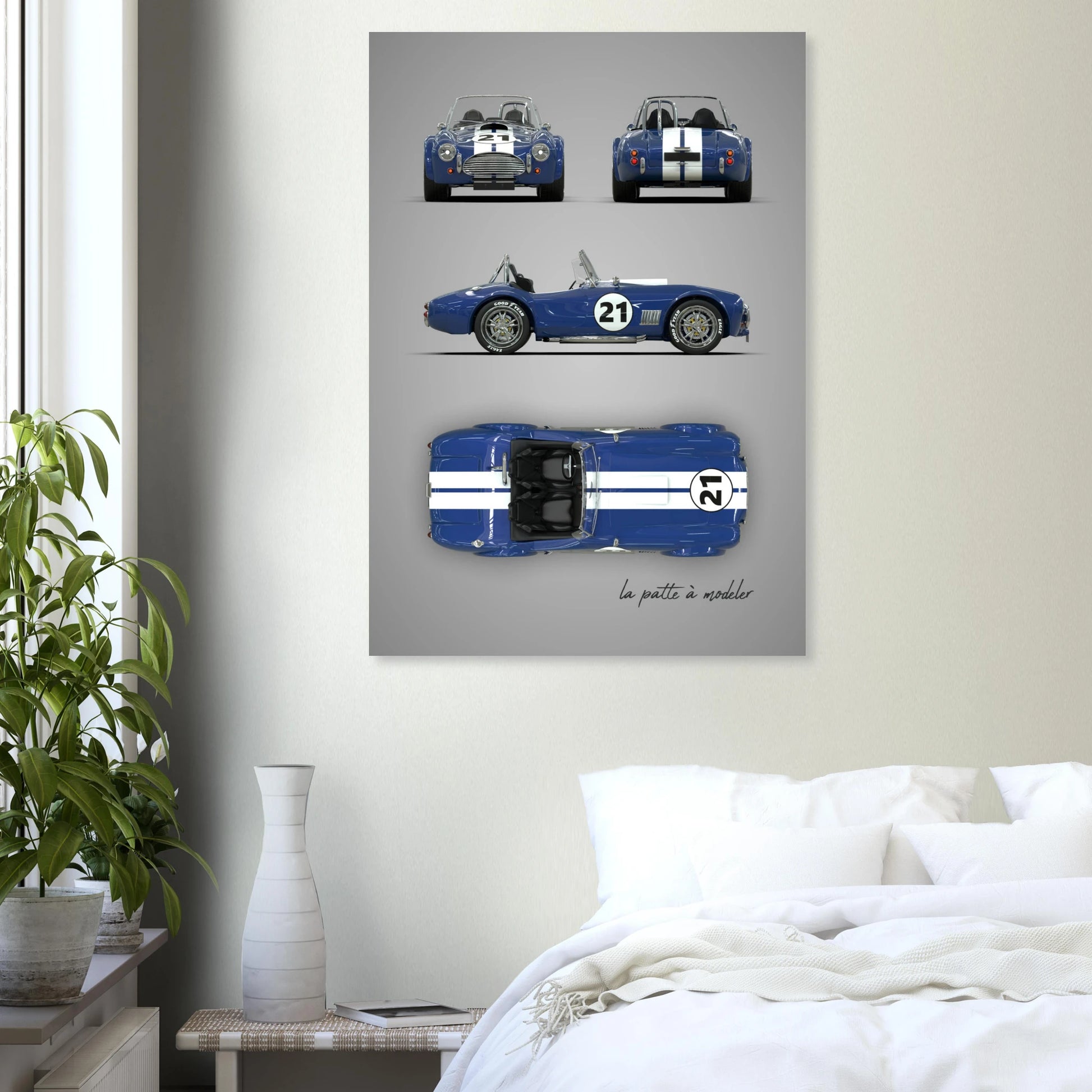 art, poster, aluminium print, wall art, automotive, gift, blueprint, car enthusiast, vintage car, classic car, motorcycle, race car, rally car, home decor