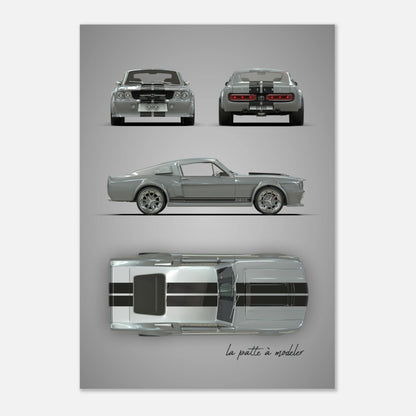 art, poster, aluminium print, wall art, automotive, gift, blueprint, car enthusiast, vintage car, classic car, motorcycle, race car, rally car, home decor