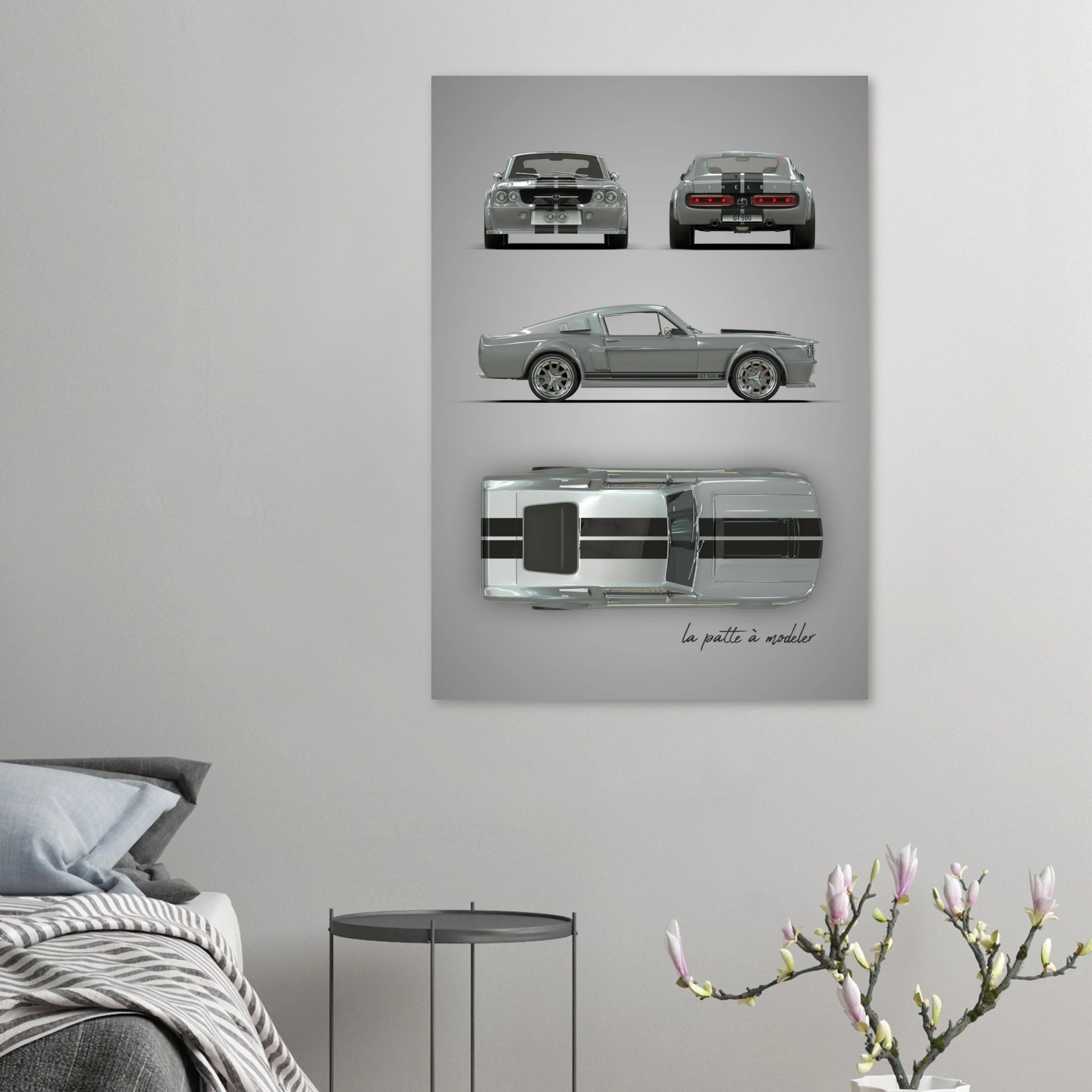 art, poster, aluminium print, wall art, automotive, gift, blueprint, car enthusiast, vintage car, classic car, motorcycle, race car, rally car, home decor