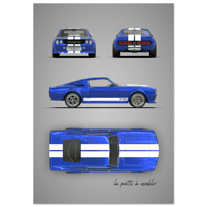 art, poster, aluminium print, wall art, automotive, gift, blueprint, car enthusiast, vintage car, classic car, motorcycle, race car, rally car, home decor