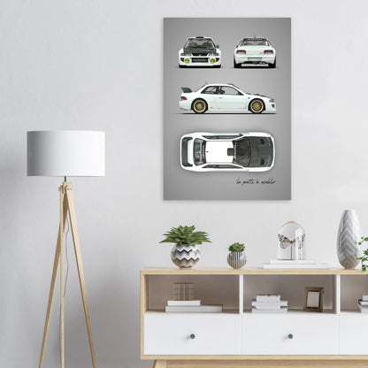 art, poster, aluminium print, wall art, automotive, gift, blueprint, car enthusiast, vintage car, classic car, motorcycle, race car, rally car, home decor