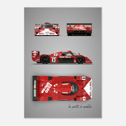 art, poster, aluminium print, wall art, automotive, gift, blueprint, car enthusiast, vintage car, classic car, motorcycle, race car, rally car, home decor