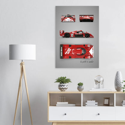 art, poster, aluminium print, wall art, automotive, gift, blueprint, car enthusiast, vintage car, classic car, motorcycle, race car, rally car, home decor