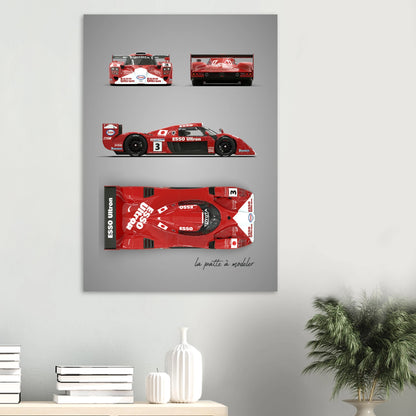 art, poster, aluminium print, wall art, automotive, gift, blueprint, car enthusiast, vintage car, classic car, motorcycle, race car, rally car, home decor
