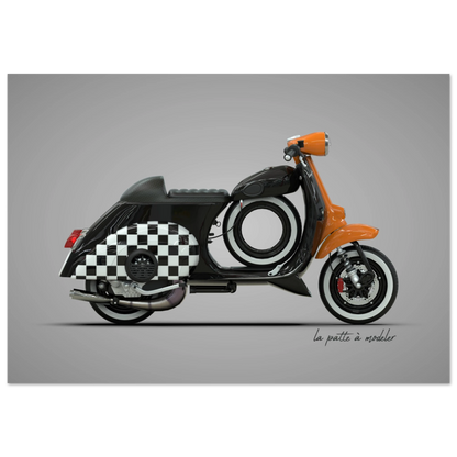 art, poster, aluminium print, wall art, automotive, gift, blueprint, car enthusiast, vintage car, classic car, motorcycle, race car, rally car, home decor