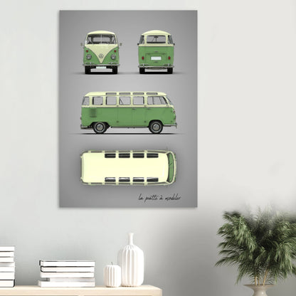 art, poster, aluminium print, wall art, automotive, gift, blueprint, car enthusiast, vintage car, classic car, motorcycle, race car, rally car, home decor