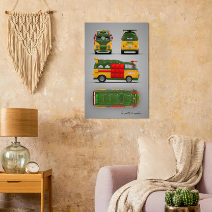 art, poster, aluminium print, wall art, automotive, gift, blueprint, car enthusiast, vintage car, classic car, motorcycle, race car, rally car, home decor