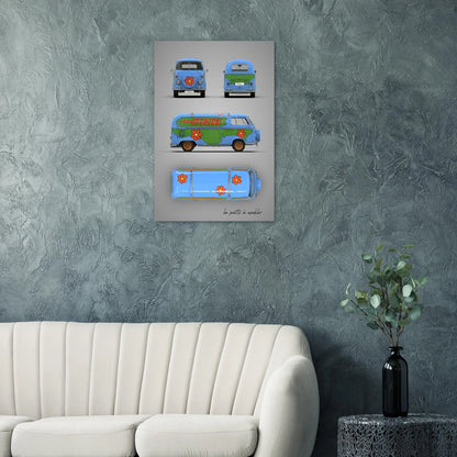 art, poster, aluminium print, wall art, automotive, gift, blueprint, car enthusiast, vintage car, classic car, motorcycle, race car, rally car, home decor