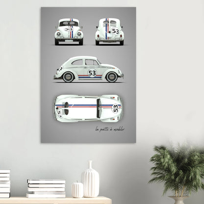 art, poster, aluminium print, wall art, automotive, gift, blueprint, car enthusiast, vintage car, classic car, motorcycle, race car, rally car, home decor