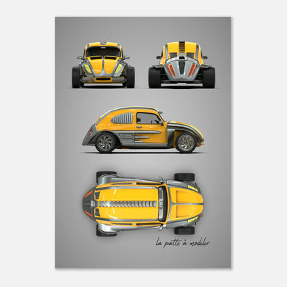 art, poster, aluminium print, wall art, automotive, gift, blueprint, car enthusiast, vintage car, classic car, motorcycle, race car, rally car, home decor