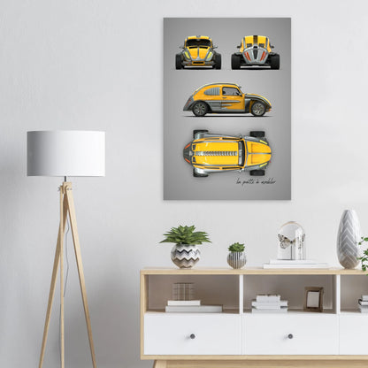 art, poster, aluminium print, wall art, automotive, gift, blueprint, car enthusiast, vintage car, classic car, motorcycle, race car, rally car, home decor