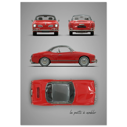 art, poster, aluminium print, wall art, automotive, gift, blueprint, car enthusiast, vintage car, classic car, motorcycle, race car, rally car, home decor