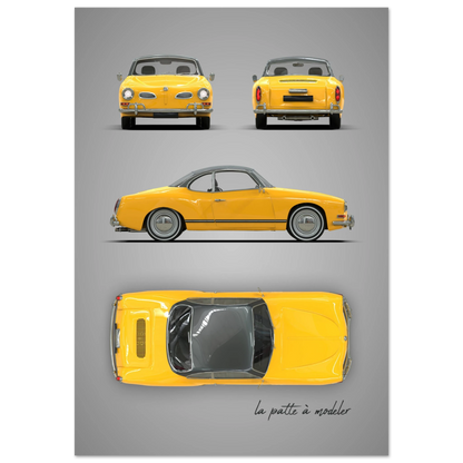 art, poster, aluminium print, wall art, automotive, gift, blueprint, car enthusiast, vintage car, classic car, motorcycle, race car, rally car, home decor