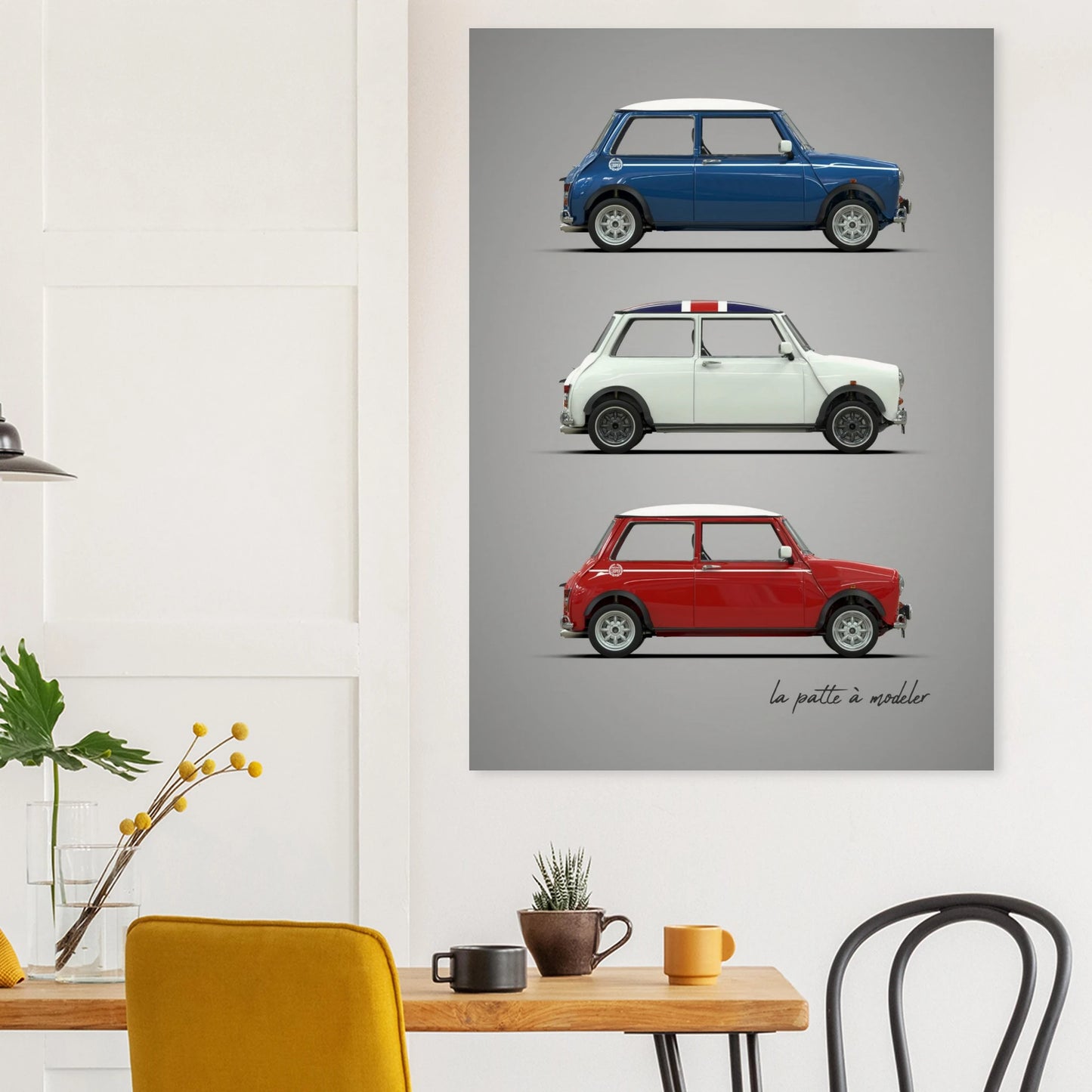 British Classic Icon Poster - Vintage Car Art Print