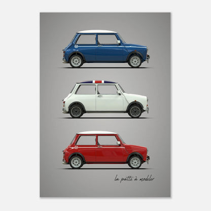 British Classic Icon Poster - Vintage Car Art Print